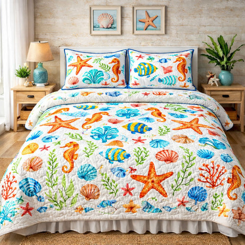Seaside Marine Parade Duvet Cover Set GFTOHD13632