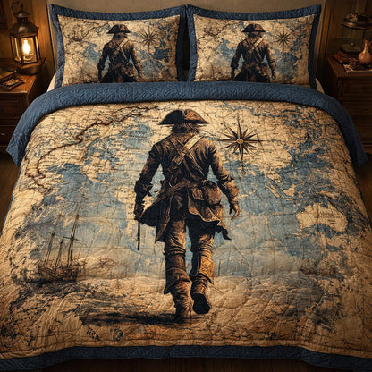 Lone Pirate Journey Duvet Cover Set GFTOHD13670