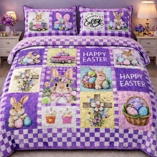 Easter Patchwork Duvet Cover Set GFTOHD13795