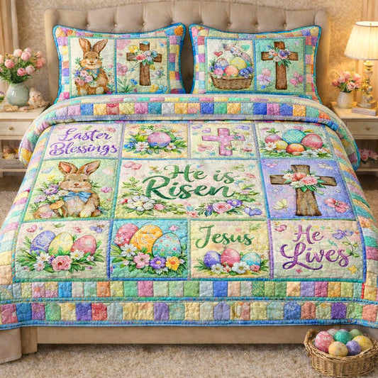Easter Patchwork Duvet Cover Set GFTOHD13796