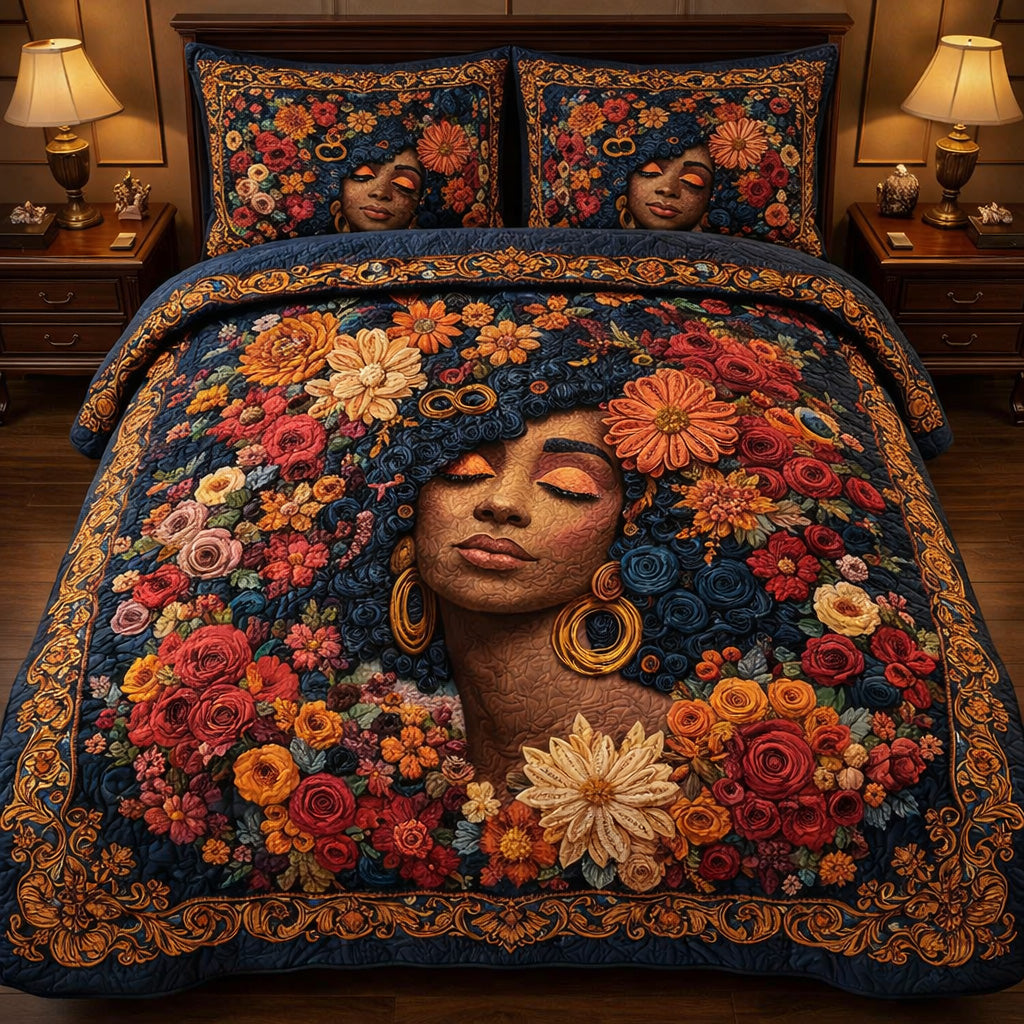 Eternal Black Beauty Duvet Cover Set GFTOHD13845