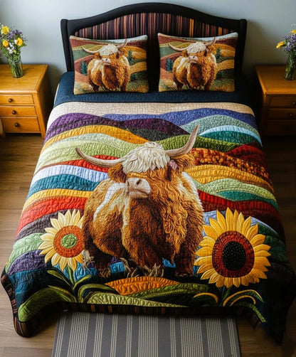 Highland Cow Duvet Cover Set GFTOMA8104