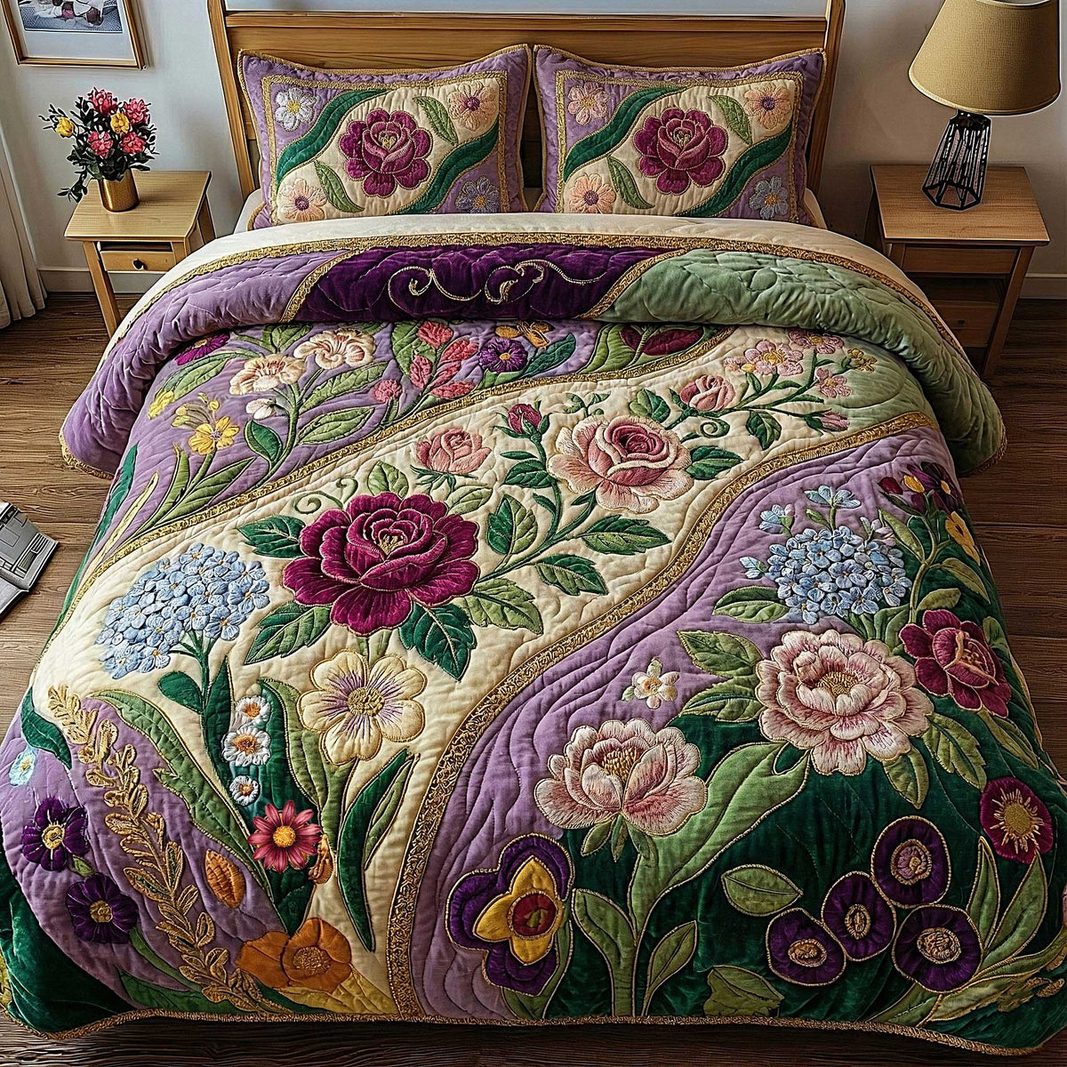 Garden Medley Duvet Cover Set GFTOMA8575