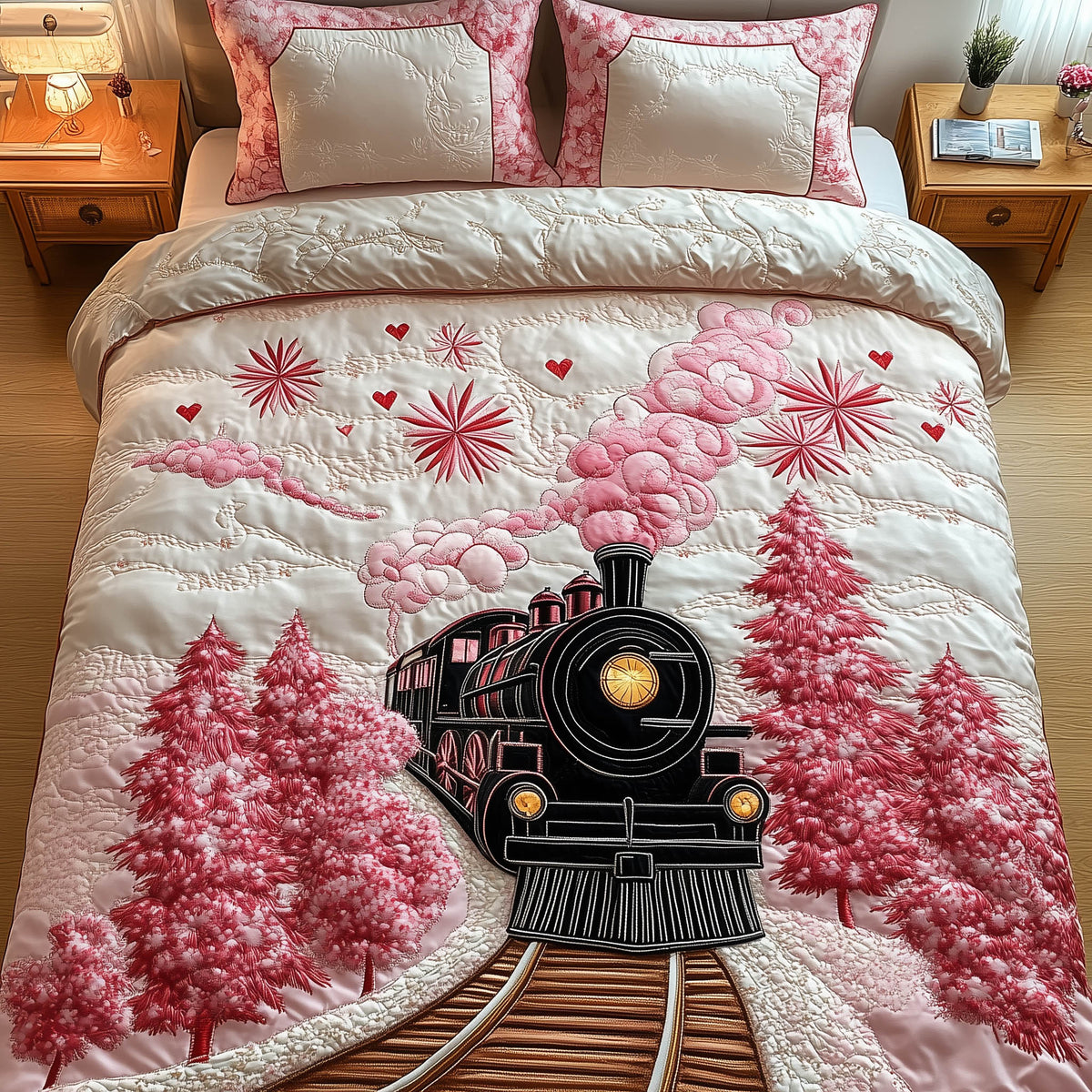 Romantic Railway Duvet Cover Set GFTONT5772