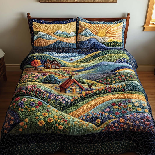 Golden Hills Duvet Cover Set GFTOQM1618
