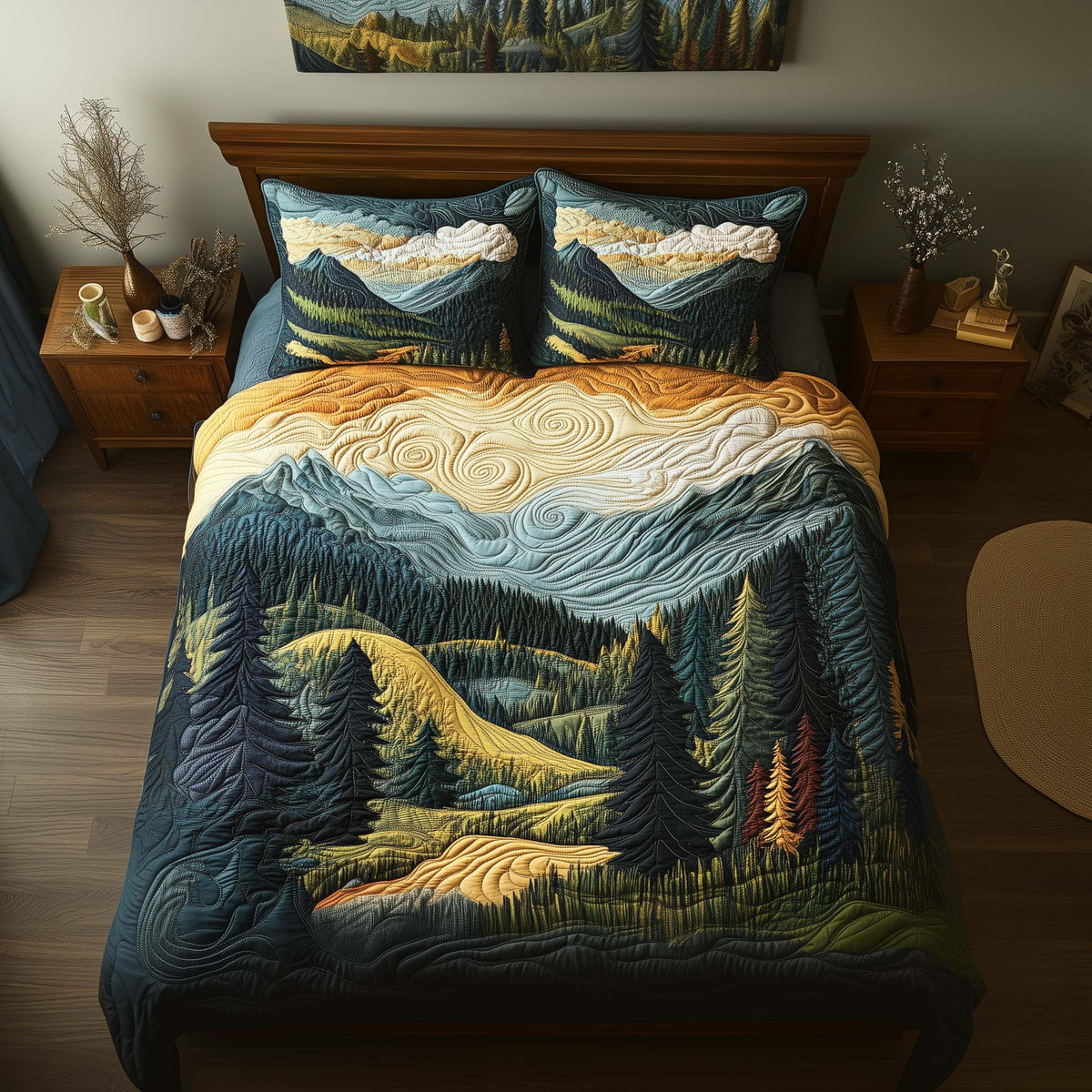Golden Highlands Duvet Cover Set GFTOQM1882
