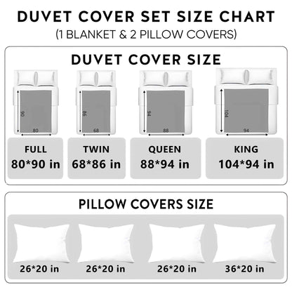 Octopus World Map Duvet Cover Set GFTOHD13664